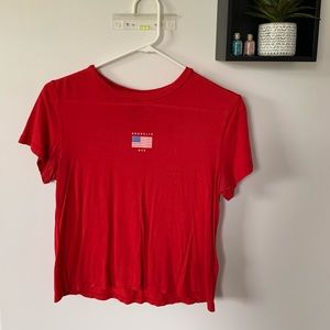H&M Red NYC Shirt